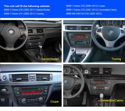 9inch BMW E90 E91 E92 E93 Android Multimédia